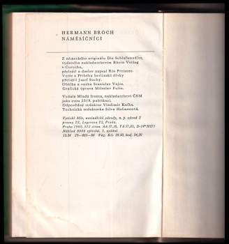 Hermann Broch: Náměsíčníci