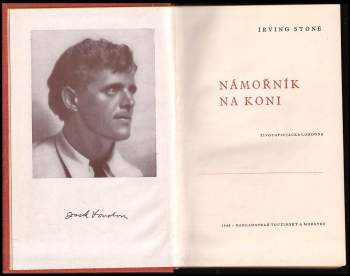 Irving Stone: Námořník na koni