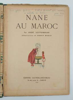 André Lichtenberger: Nane au Maroc