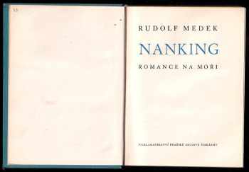 Rudolf Medek: Nanking - romance na moři
