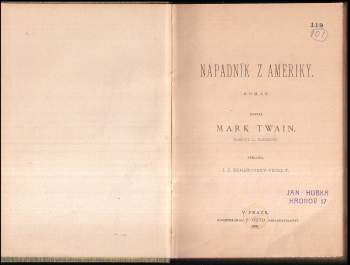 Mark Twain: Nápadník z Ameriky