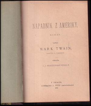 Mark Twain: Nápadník z Ameriky