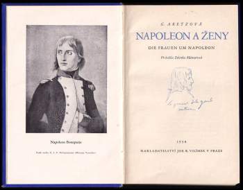 Gertrude Aretz: Napoleon a ženy