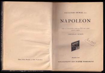 Alexandre Dumas: Napoleon