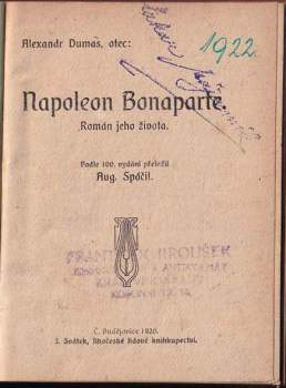 Alexandre Dumas: Napoleon Bonaparte