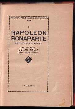 Arthur Conan Doyle: Napoleon Bonaparte