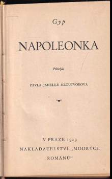Gyp: Napoleonka