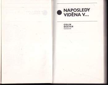 Naposledy viděna v