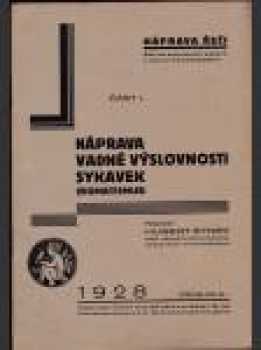 Hubert Synek: Šišlání (sigmatismus), čili, Porušená výslovnost sykavek, tj. hlásek s, š, z, ž, c, č a návod jak opraviti vadně výslovované hlásky u dětí a dospělých : (praktické pokyny pro učitele)