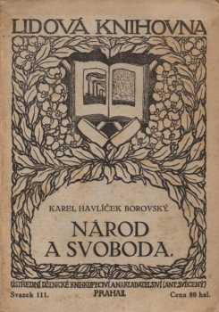 Karel Havlíček Borovský: Národ a svoboda