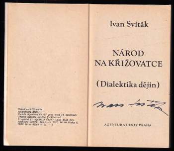 Ivan Sviták: Národ na křižovatce