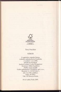 Terry Pratchett: Národ