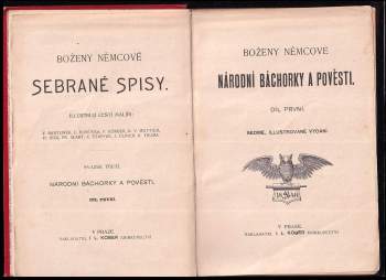 Božena Němcová: Boženy Němcové Národní báchorky a pověsti