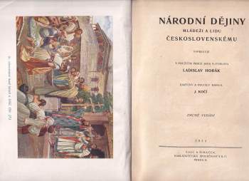 Ladislav Horák: Národní dějiny mládeži a lidu československému