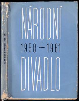 Emanuel Janský: Národní divadlo 1958-1961