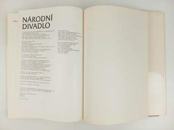 Josef Šnejdar: Národní divadlo