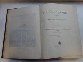 František Adolf Šubert: Národní divadlo v Praze