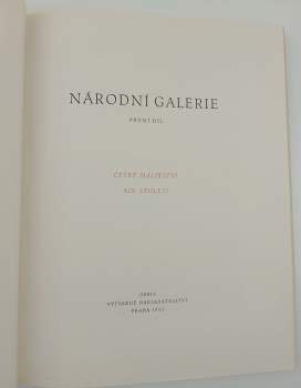Jan Neumann: Národní galerie - české malířství XIX. století: I. - V. díl