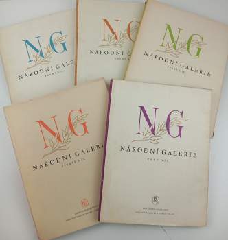 Národní galerie - české malířství XIX. století: I. - V. díl