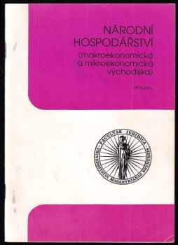 Jiří Klestil: Národní hospodářství