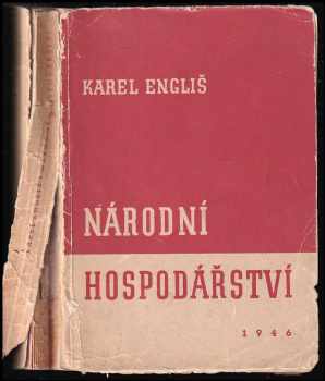 Národní hospodářství - Karel Engliš (1946, nákl. vl.) - ID: 446280