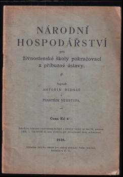 Národní hospodářství pro živnostenské školy pokračovací a příbuzné ústavy