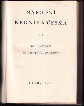 Národní kronika česká