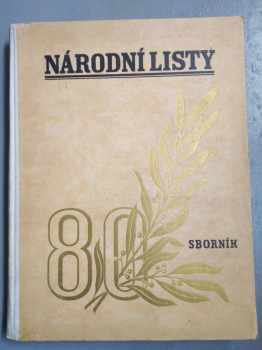 Jan Kotrba: Národní listy 1861-1941