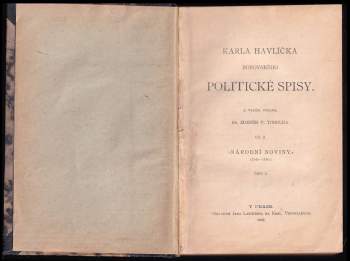 Karel Havlíček Borovský: Národní noviny (1848-1850)