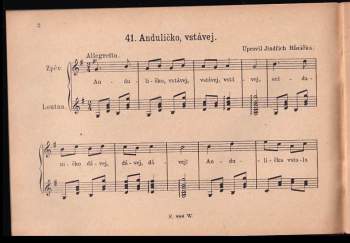 Jindřich Růžička: Národní písně pro zpěv neb mandolínu s průvodcem loutny neb kytary