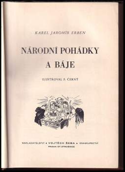 Karel Jaromír Erben: Národní pohádky a báje