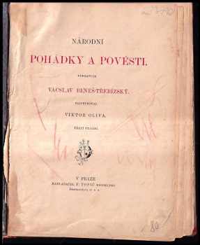 Václav Beneš-Třebízský: Národní pohádky a pověsti