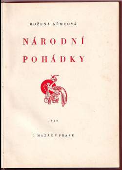 Božena Němcová: Národní pohádky
