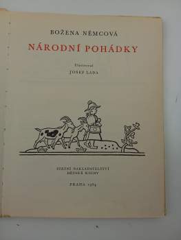 Božena Němcová: Národní pohádky