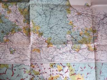 Národnostní mapa severní Moravy