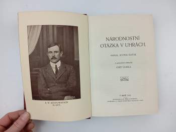 Scotus Viator: Národnostní otázka v Uhrách