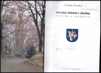Zdenko Ďuriška: Národný cintorín v Martine