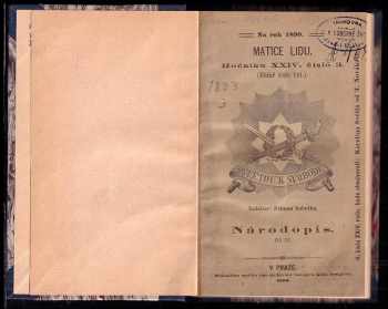 Jaroslav Vlach: Národopis