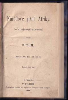 Servác Heller: Národové jižní Afriky
