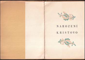 Jaroslav Vodrážka: Narození Kristovo
