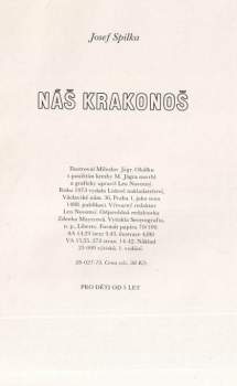 Josef Spilka: Náš Krakonoš