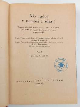 A Kunc: Náš rádce v nemoci a zdraví