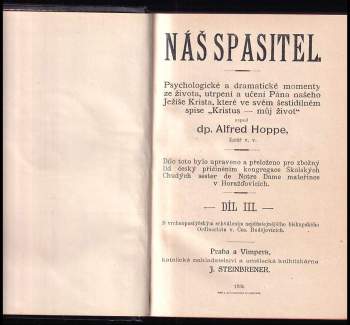 Alfred Hoppe: Náš Spasitel
