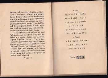 Miroslav Tyrš: Náš úkol, směr a cíl