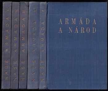 Naše Armáda 1 - 5 - Armáda, brannost národa a obrana státu + Naše armáda + Úkoly naší obrany - politik a armáda +  Idea národní armády + Protiletecká ochrana obyvatelstva a podniků