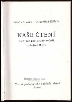 František Kábele: Naše čtení