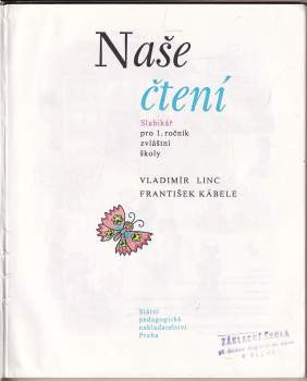 František Kábele: Naše čtení