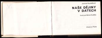 Jarmila Koudelková: Naše dějiny v datech