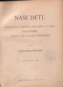 František Bartoš: Naše děti