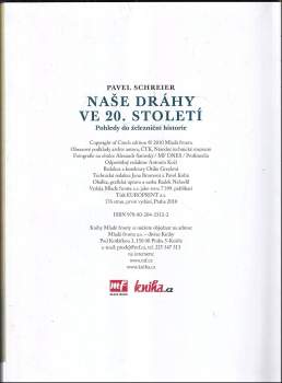 Pavel Schreier: Naše dráhy ve 20. století